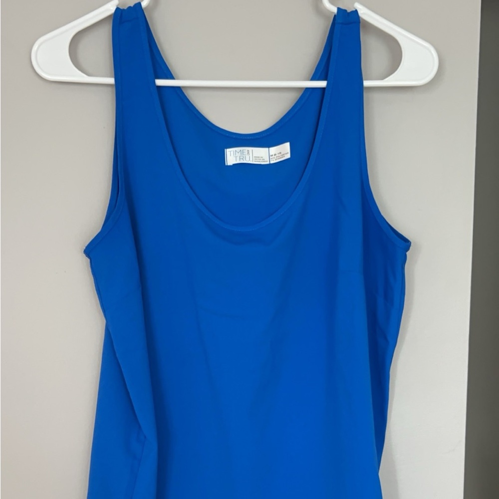 Blue Tank Top
